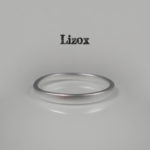 2mm Satin Silver Ring